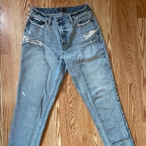 Abercrombie & Fitch Annie high rise girlfriend jeans